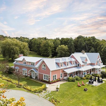 Auberge Le Tricorne North Hatley Exterior foto